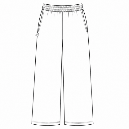 Classic Straight-Leg Sweatpants P 002